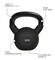 YALLA HomeGym Cast Iron Rubber Coated Kettlebell Floor Friendly Kettlebell 2KG