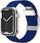 Amazing Thing Titan Weave Braided Band for Apple Watch Series 8/7 (41mm), Series 6/SE/5/4 (40mm) and Series 3/2/1 (38mm) - Blue