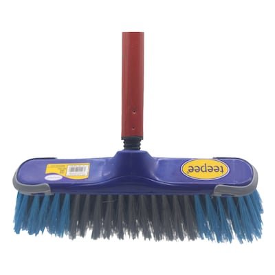 Teepee Soft Push Broom With Handle