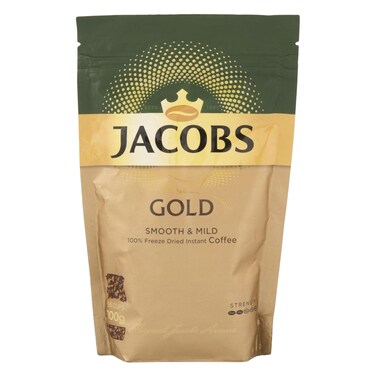 Jacobs Kronung Gold Smooth And Mild Instant Coffee 100g