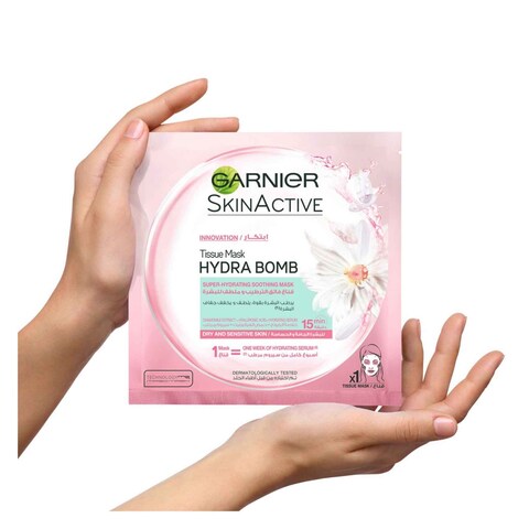Garnier Skin Active for Dry and Sensitive Skin Face Tissue Mask