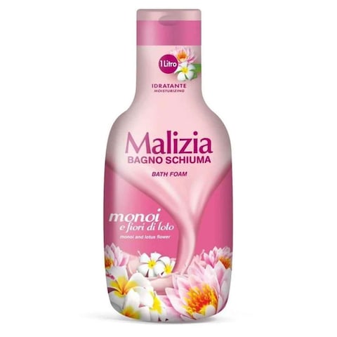 Malizia Shower Gel Monoi And Lotus Flower 1 Liter Online | Carrefour Jordan