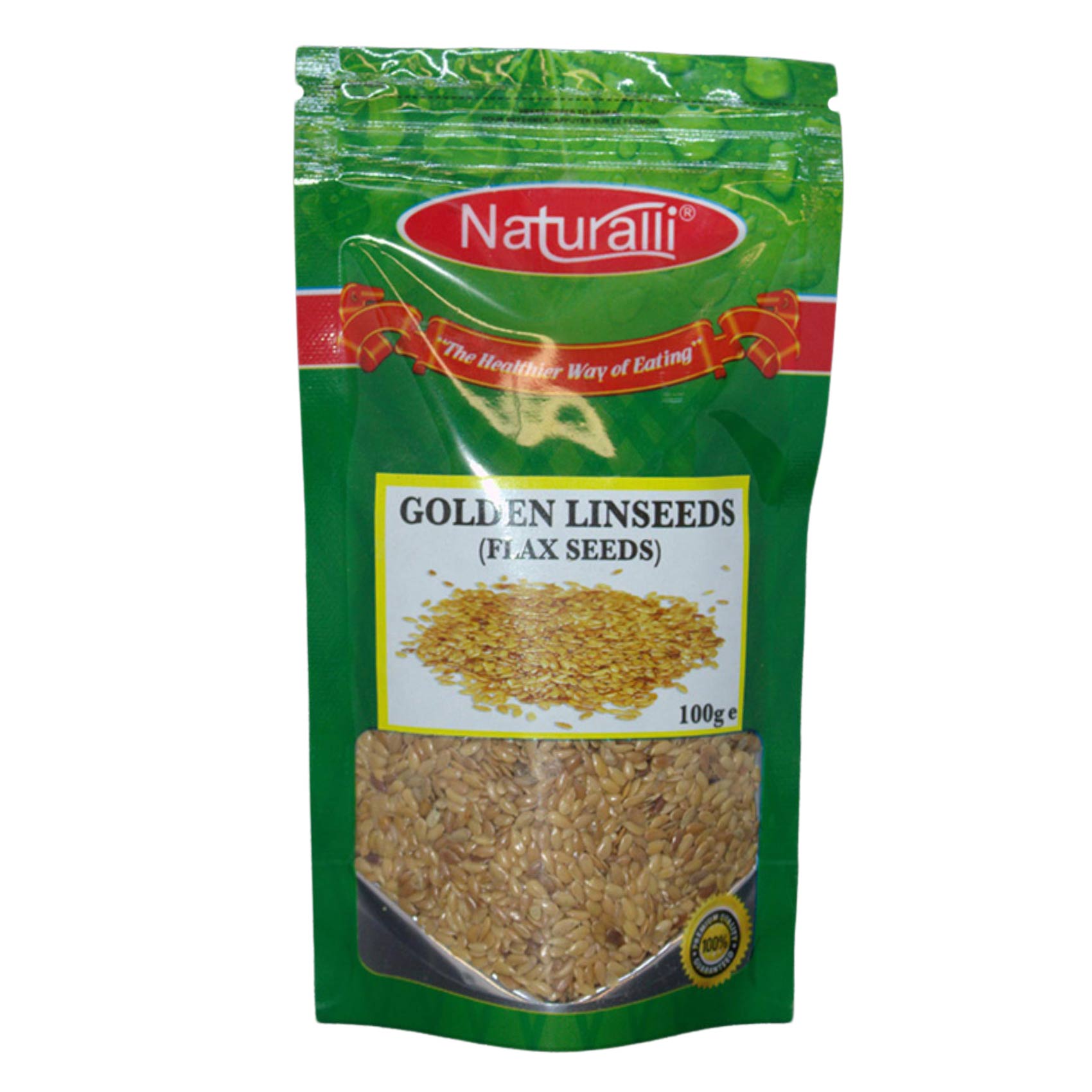 Naturalli Golden Linseeds 100g