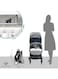Moon Compact Cabin Stroller, Cool Grey/Black