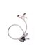 Generic Universal Adjustable Long Arms Mobile Phone Mount Holder White