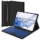 Galaxy Tab S7 FE 5G Case with Keyboard, Compatible with Samsung Galaxy Tab S8 Plus/S7 FE/S7 Plus 12.4 inch - 7 Colors Backlit Removable Keyboard, Smart Cover, Black
