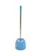 Almufarrej Toilet Clean Brush Blue/Silver 40centimeter