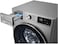 LG 10.5 KG Front Load Washing Machine 1400 RPM Steam+&trade;, With AI DD Technology Color Silver Model - F4V5RYP2T