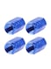 Generic 4-Piece Anodized Car Tire Valve Stem Cap