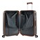 Eminent Hard Case Travel Bag Medium Luggage Trolley Polycarbonate Lightweight Suitcase 4 Quiet Double Spinner Wheels With Tsa Lock KK10 Gold Grey