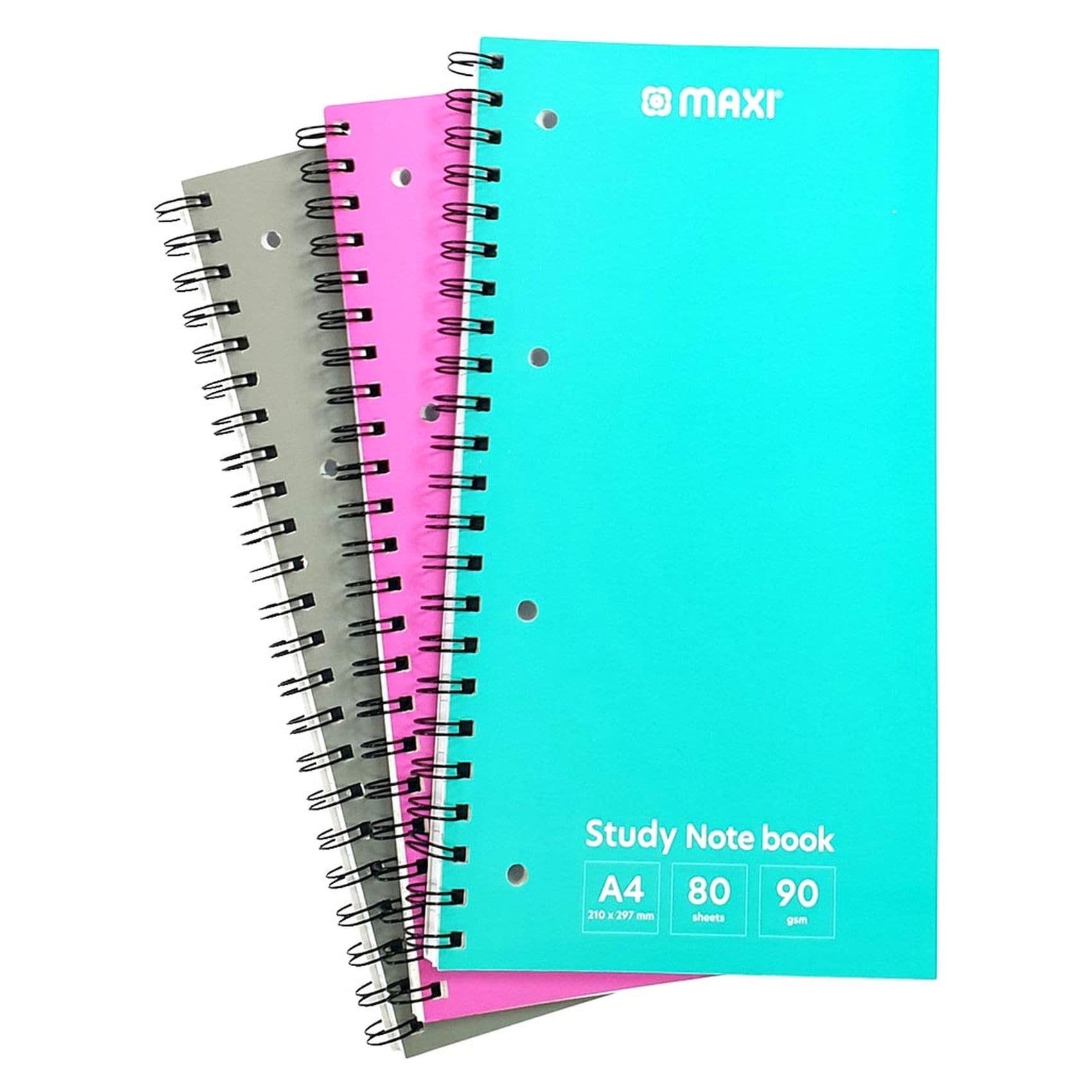 Buy Maxi A4 Study Notebook 80 Sheets Online | Carrefour UAE