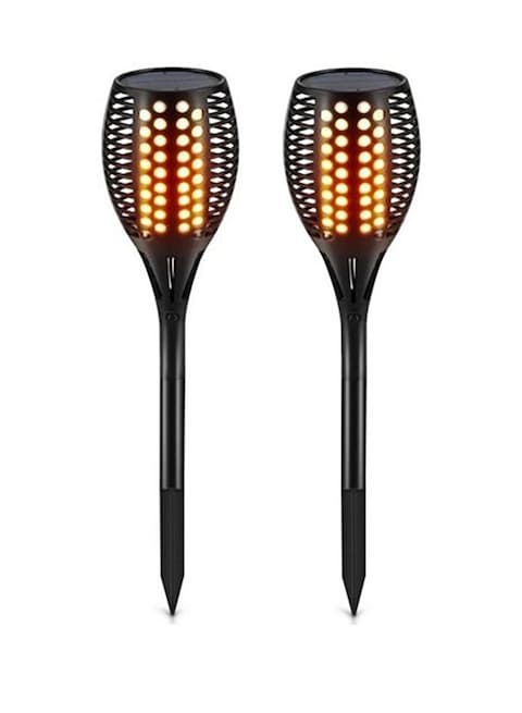 Solar Light Garden Lamp White 13x20centimeter