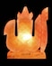 Geohoney Himalayan Salt Lamp - Allah Name Shape