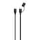 Cellairis 2-In-1 USB Type-C To Lightning Port Data Sync Charging Cable Black