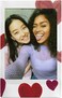 Instax Mini Film 10 Shot Pack, Hearts Border