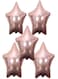 Generic 5-Piece Star Shaped Balloon Set