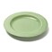 Fissman Ceramic Plate Green Crackle Green