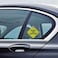 Rubik Baby on Board Car Sign with Suction Cup for Car Rear Window, Reflective Vehicle Car Signs, Kids Safety Warning Sign Universal Fit(12x12cm)