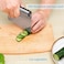 GulfDealz Kitchen Edge Smoother and Multi-functional for Flour, Pastry, Ice-cream, Pizza Dough and Cake Scraper Cutting Tool (35 Centimetre), Stainless Steel Material - Silver