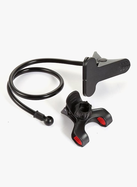 Generic - Adjustable Lazy Bed Desk Car Mount Phone Holder Black