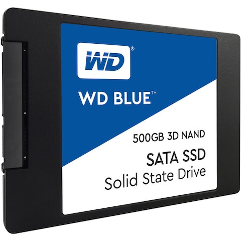 WD 500GB Blue 3D NAND SATA III 2.5&quot; Internal SSD (WDBNCE5000PNC-WRSN)
