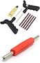ABBASALI Car/Bike/Auto Tubeless Tyre Puncture Plug Repair Tool Kit with Valve Remover