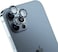 Moxedo Camera Lens Protector, 9H Tempered Glass, Aluminum Alloy Individual Ring Camera Cover Screen Protector Compatible for iPhone 12 Pro 6.7 inch (PACIFIC BLUE)