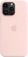 Excuse Quality Silicone Case For iPhone 14 Pro With Magsafe Wireless Charging Support - Pink