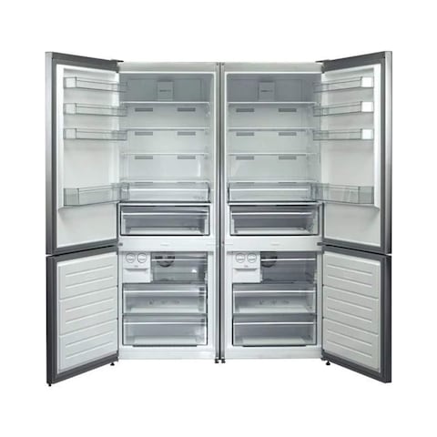 ثلاجة  شارب SJ-BG615-SS نوفروست - 468 لتر - فضي  