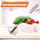 Decdeal - Semi-Automatic Egg Beater Stainless Steel Mixing Tool Milk Cream Butter Whisk Mixer Kitchen Tool