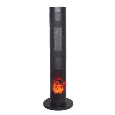 TORNADO Electric Ceramic Heater - 2000 Watt - Black