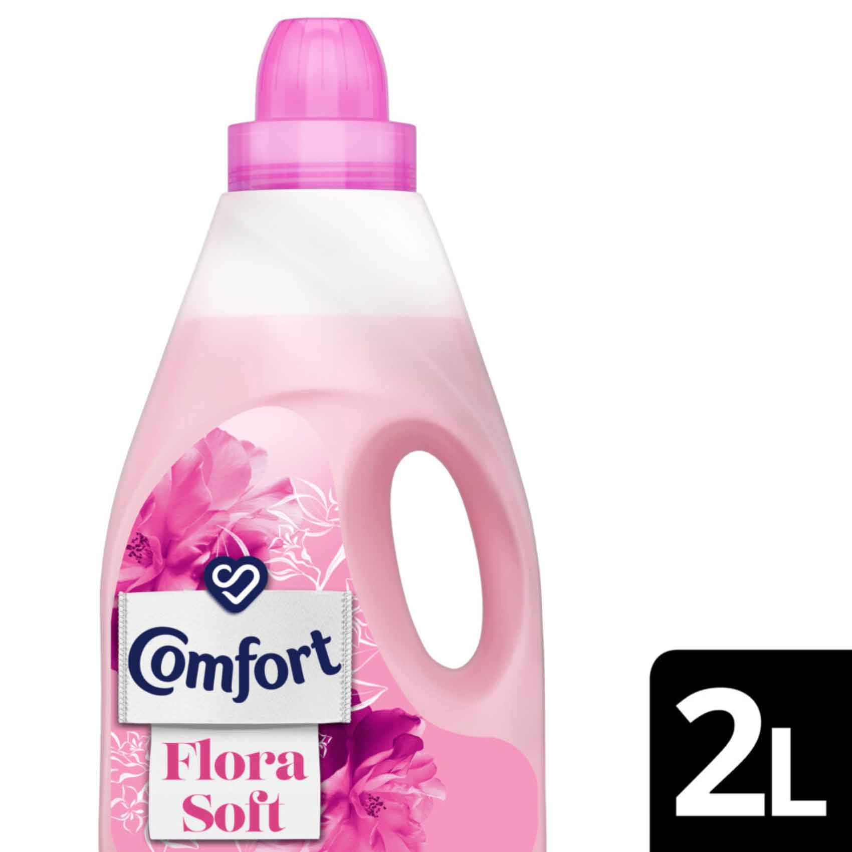 Comfort  Fabric Softener,  Flora Soft, for fresh &amp; soft clothes,  2L