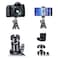 Phone Tripod, Flexible Cell Phone Tripod Adjustable Camera Stand Holder with Wireless Remote and Universal Clip 360&deg; Rotating Mini Tripod Stand for iPhone, Samsung Android Phone, Sports Camera GoPro