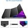 HYX New iPad Pro 12.9 Inch Case 2022(6th Gen)/2021(5th Gen)/2020(4th Gen) with Pencil Holder,Smart iPad Case [Auto Wake/Sleep] with Auto 2nd Gen Pencil Charging (Black)