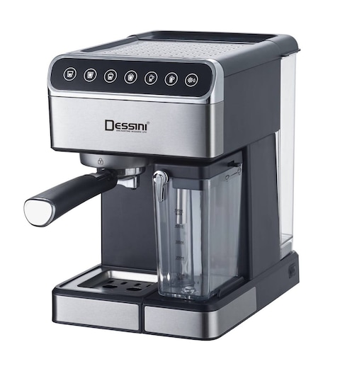 Dessini Espresso Maker 555 15Bar 1350W Silver/Black/Clear