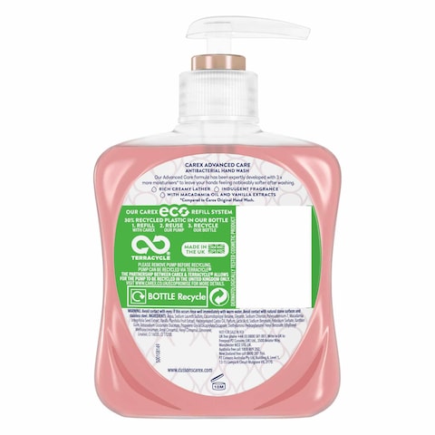 Carex Advanced Care Macadamia Oil Antibacterial Hand Wash 250ml