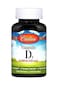 Carlson - Vitamin D3, 0000 Iu 250 Mcg , D Supplements, Bone And Immune Support, D3 Softgels, Heart Health, Gluten Free Capsules, 20 Softgels