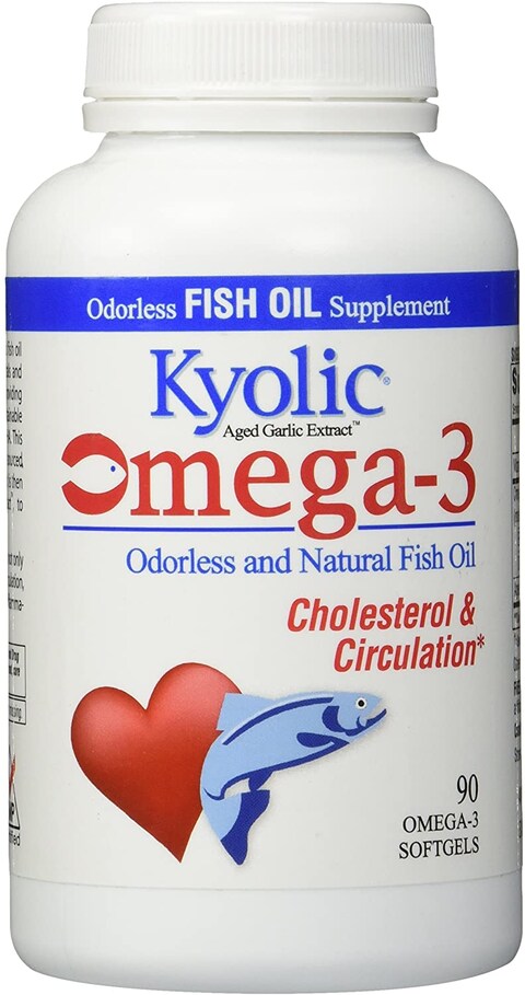 Kyolic Omega-3 Supplement (90-Capsules)