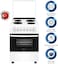 General Supreme Electric Cooking Stove, 4 Heating Stone, Size 55 * 50cm, White, Turkish (Installation Not Included)