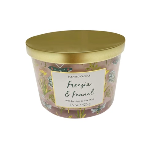BYFT Hero Jar Candle Iconic Design Bamboo Leaf and Musk Scent