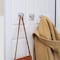 Jewjio Wall Hooks Heavy Duty Adhesive Hooks Stainless Steel Hangers Nail Free Utility Hooks, Stick On Hook For Hanging Towel Cloth Calendar