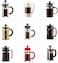 Bodum Spare Glass Carafe For French Press Coffee Maker, 12 Ounce 1503-10