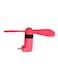 Generic USB Mini Fan Red 3cm