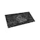 Drymate Mats for Dogs GOOD DOG CROSS BONES / BLACK 12 X 20 Inch/30 Cms X 50 Cms