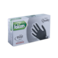 Falcon Vinyl Gloves - Black Powder Free  100 Pieces (Small)