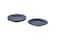 Plate, earthenware blue27 cm,4pack