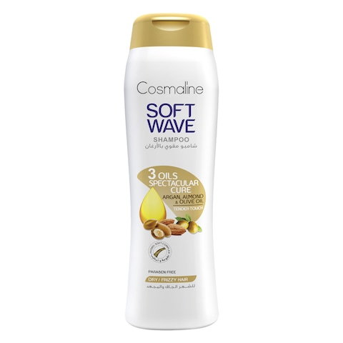 Cosmaline Soft Wave 3 Oils Spectacular Cure Shampoo 400ml