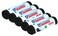 BLUEBERRY - 5-Roll Heavy Duty Garbage Bag-Oxo-Biodegradable-57 Gallon-85x115cm-15pieces Each Roll