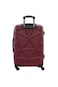 PARA JOHN Single Size, 28" Checked-in  Matrix luggage trolley Burgundy  28 Inch