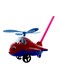 Child Toy Walking Push &amp; Pull Along Plane With Sound For Kids Age Red